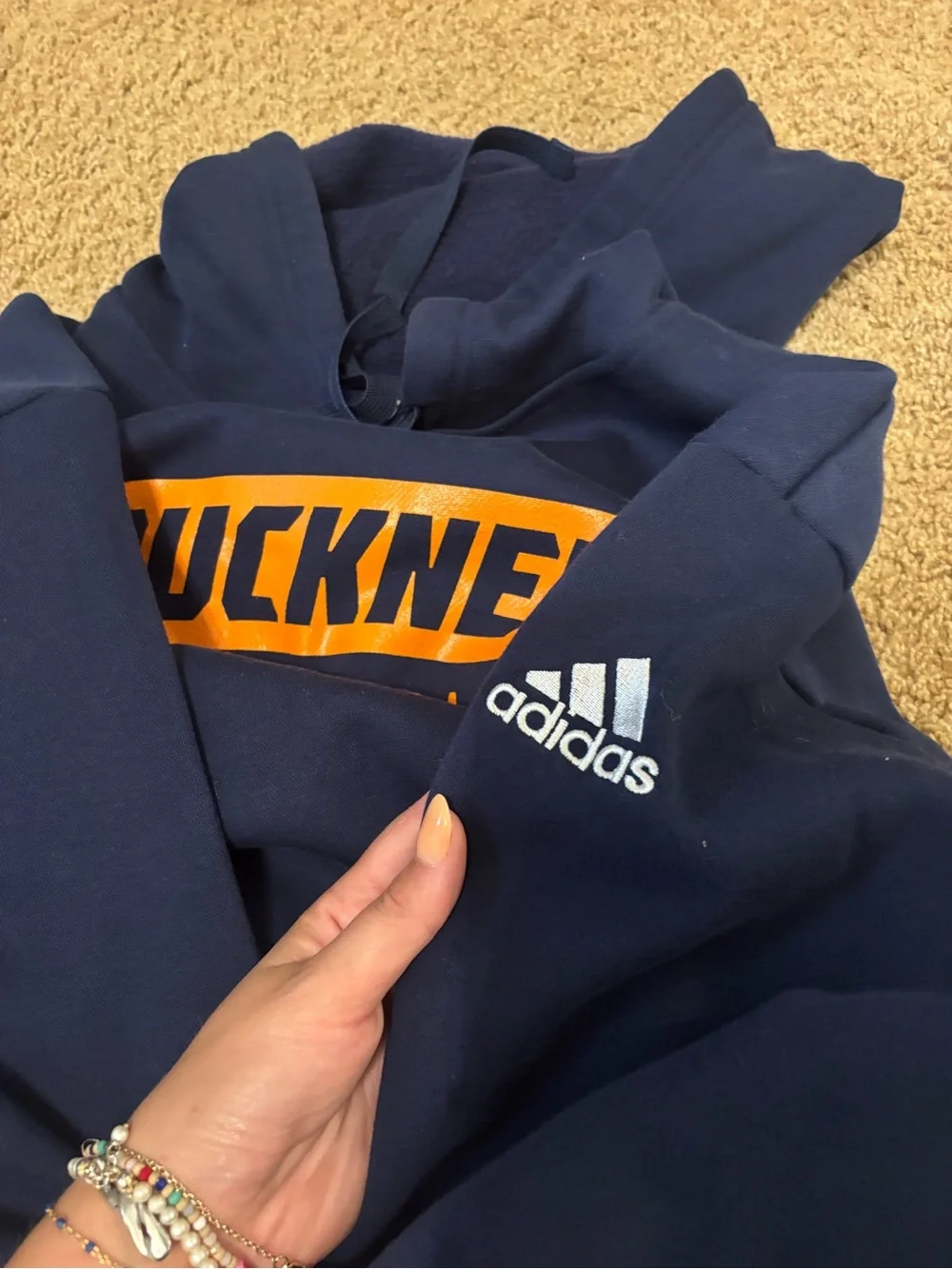 Bucknell Basketball Navy Hoodie